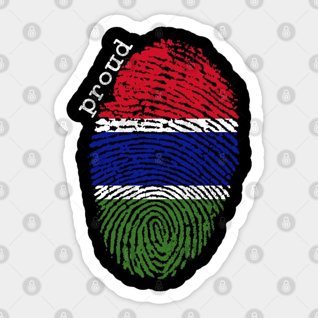 Gambia flag Sticker by Shopx